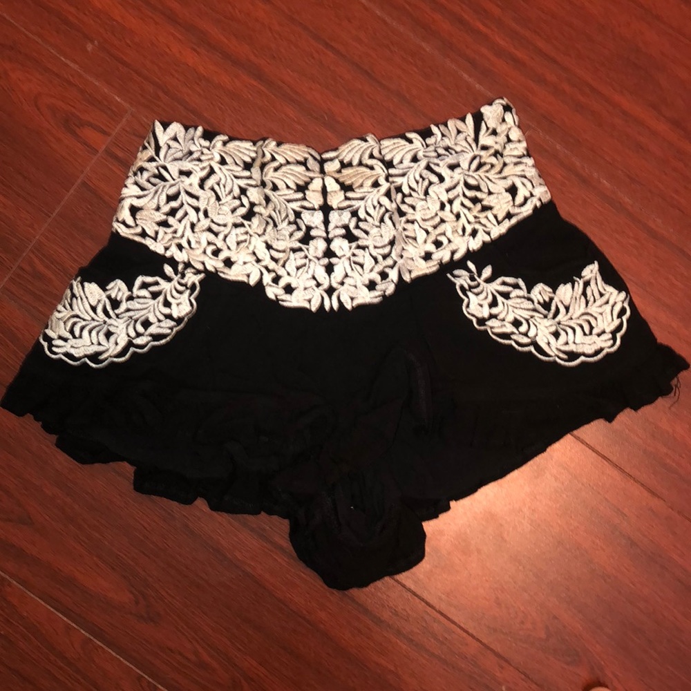 LF Black & White Soft Shorts